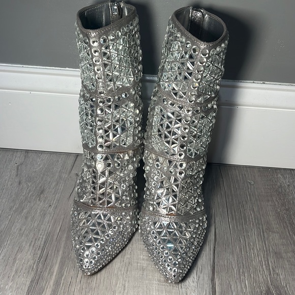 Steve Madden Rhinestone Boots - Picture 3 of 6